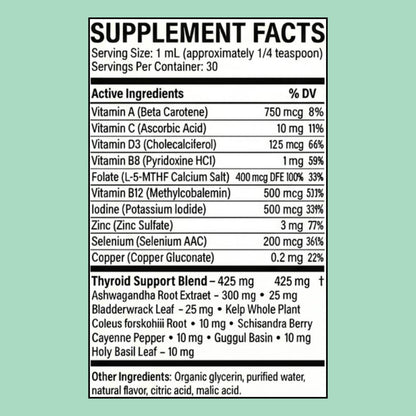 Evoria PCOS Thyroid & Liver Support Drops